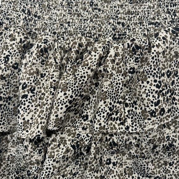 Leopard Print Mini Skirt - Picture 2 of 2